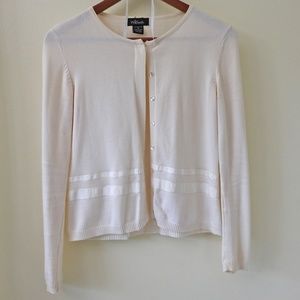 [Willi Smith] Long Sleeve Button-up Cardigan